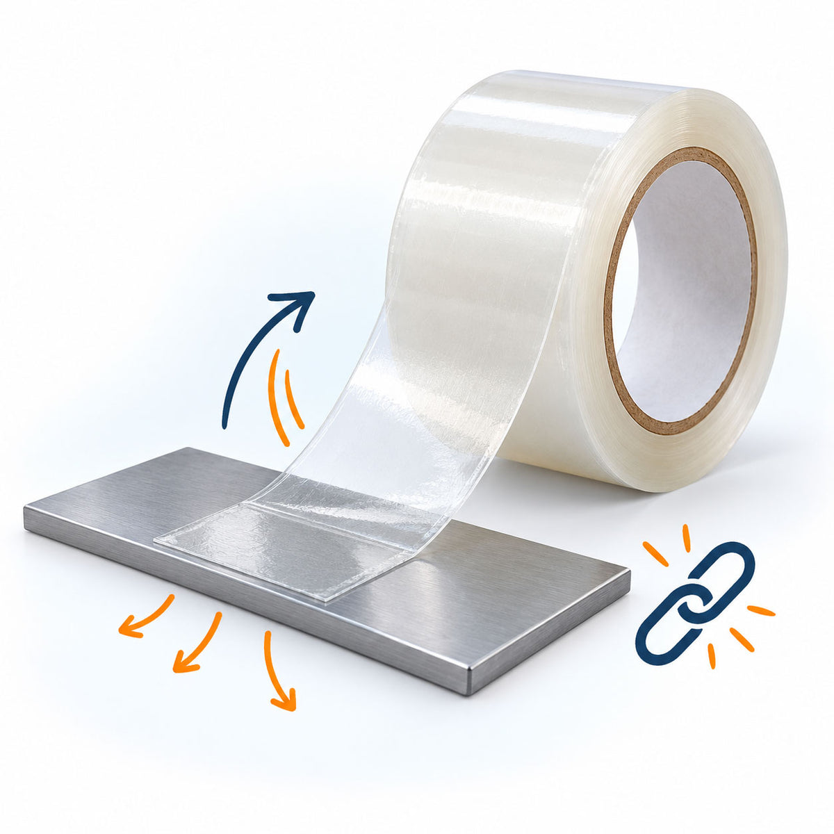 Kleefkracht en eigenschappen van tape